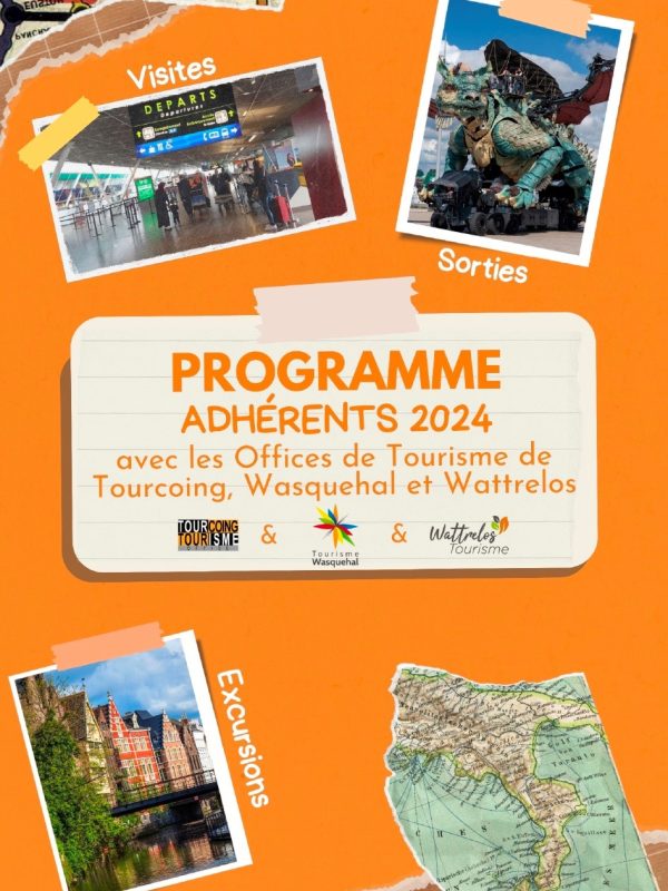 Programme Visites et Excursions Adhérents 2024